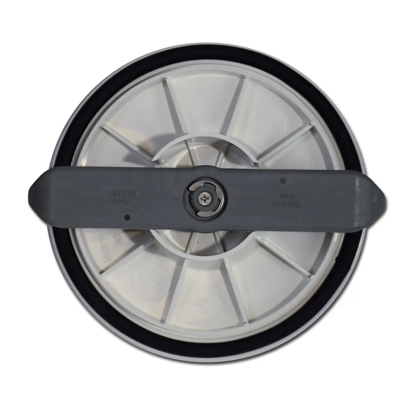 Inspektionsdeckel Nautylus Überlauffähig; Ø300mm Weiß