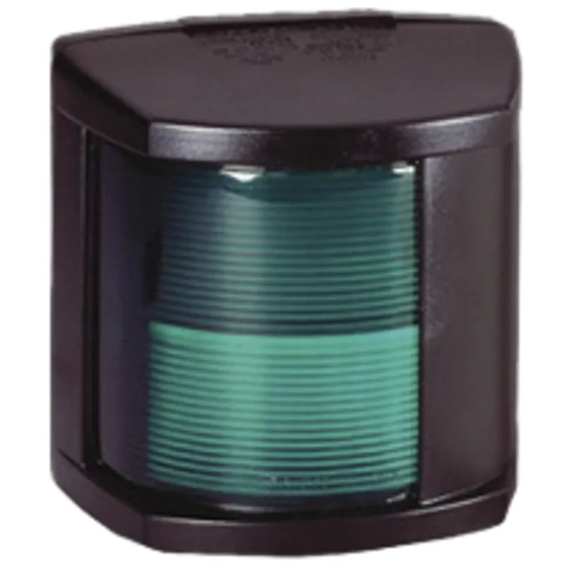 Hella Serie 2984 Steuerbordlaterne, 12v/25w, 112,5°, Bsh-2nm, Ip55, Schwarzes Gehäuse, Grüne Linse