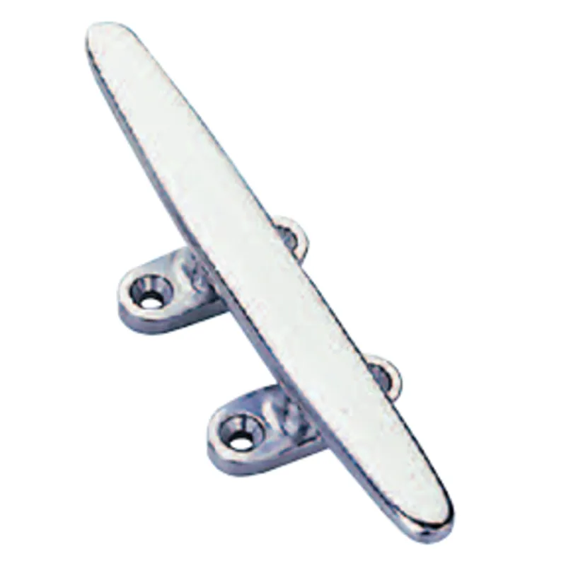 Niro Klampe mit Flachem Fuß, L=102mm