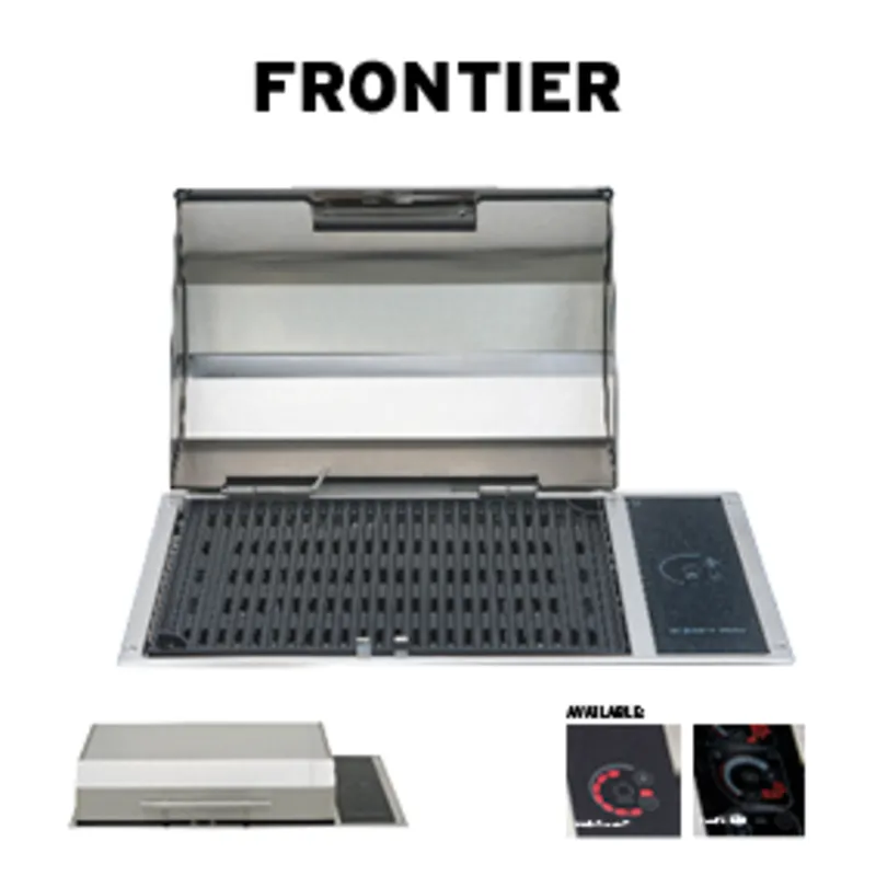 Kenyon Frontier 1 Grillplatte 240v 1 X 1300w; Intelliken Touch