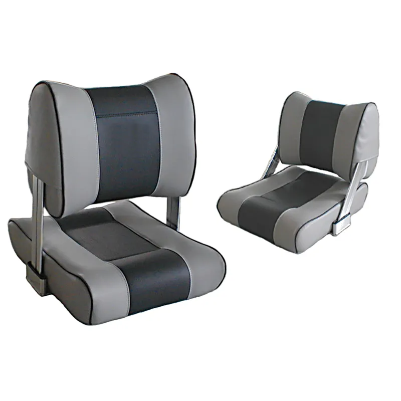 Steuerstuhl Modell 'Twin', Grau/Dunkelgrau