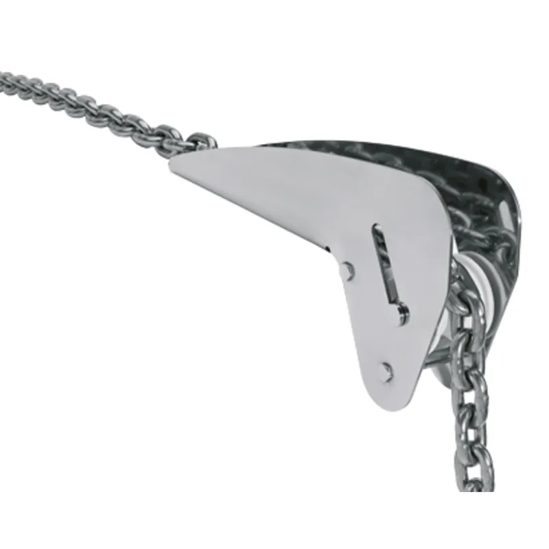 Niro Ankerbugrolle, L=540mm, B=90, H=252mm (Festes Modell mit Beweglicher Rolle, Bis 25kg)