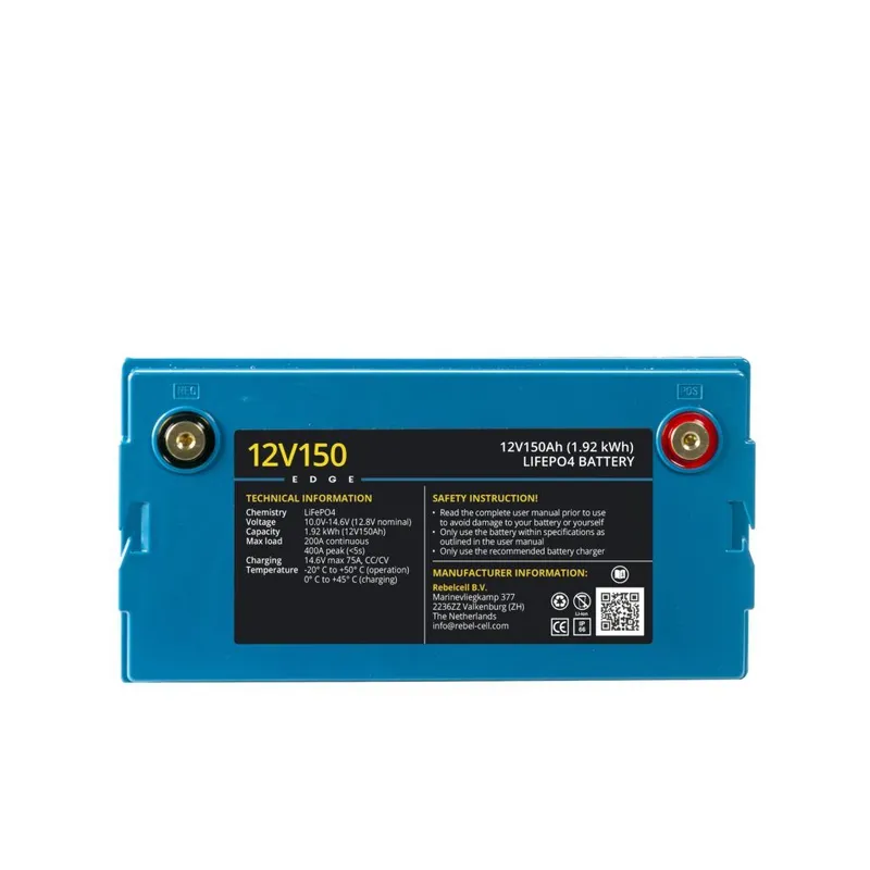 Rebelcell 12V150 EDGE LiFePO4 Batterie (1,92 kWh)