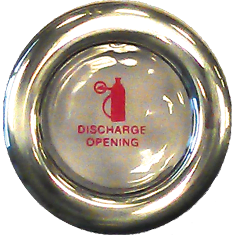 Feuerlöschöffnung mit Brech-Glass, Abm. 50x70x29mm