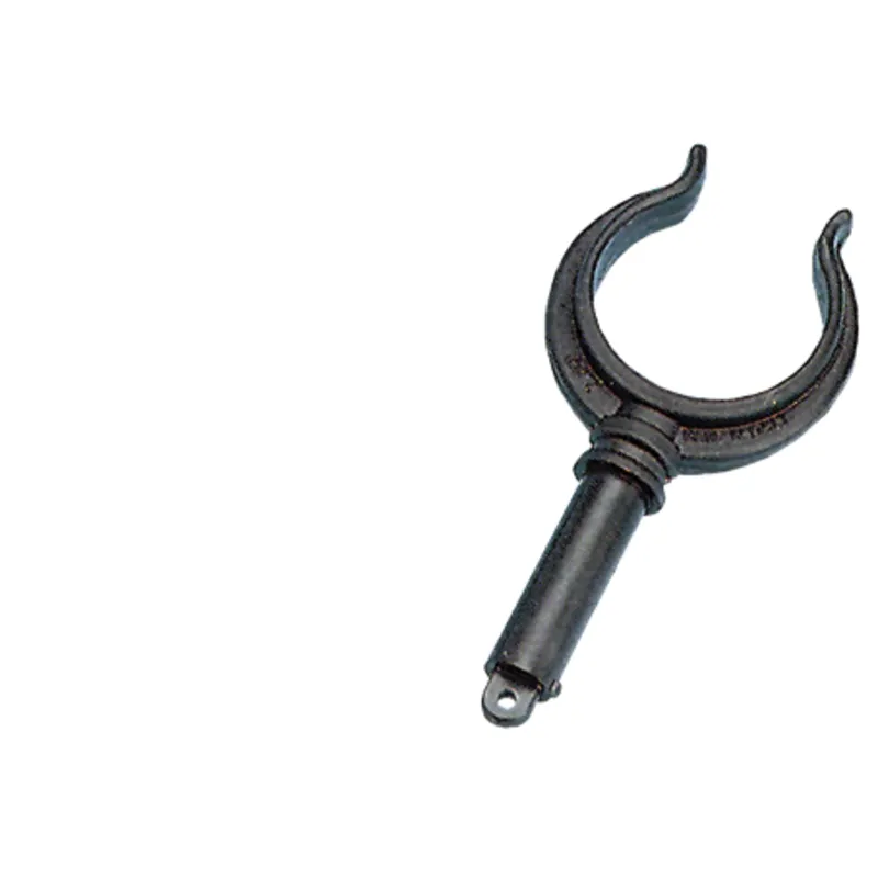 Kunststoff Ruderdolle, Ø56mm, Schwarz