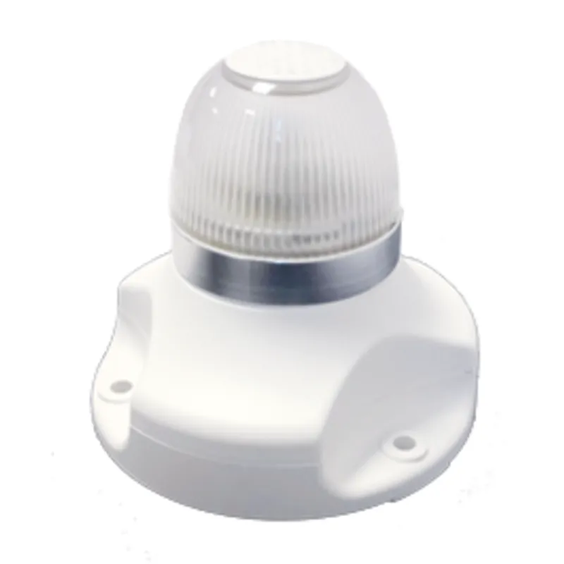 Hella Naviled Vollkreis, Rundumlicht Weiß, 9-33v, 360°, Bsh-2nm, Weißer Fuß, Ø90mm, H=83mm