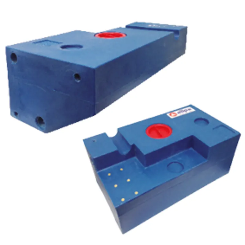 Einzelner Kunststofff Fäkalientank, Rechteckig, 103ltr, 950x400x300mm