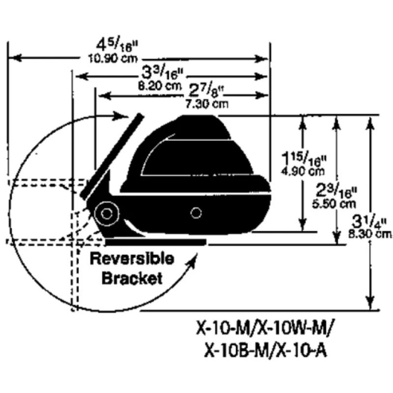 Ritchie Kompass Modell 'Sport X-10m', Bügelkompass, 12v, Rose Ø50,8mm/5°