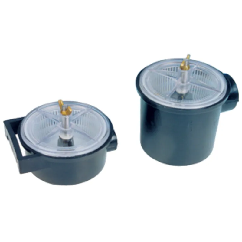 Kunststoff Kühlwasserfilter, 1-1/2", H=125-175mm, 6650l/Std