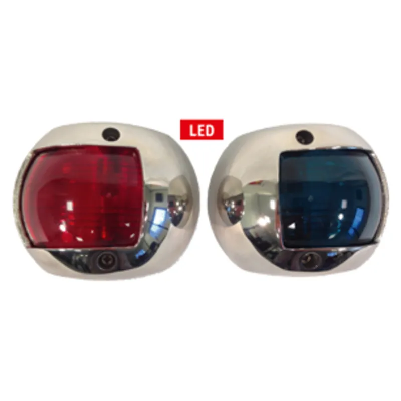 Led Positionslaterne, Luxe Niro 316, Rot, 112.5°