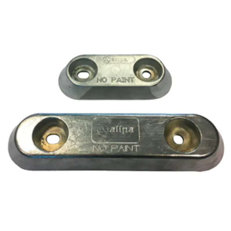 Aluminium Anode Bolzenmontage, Lochabstand = 200mm (3kg)