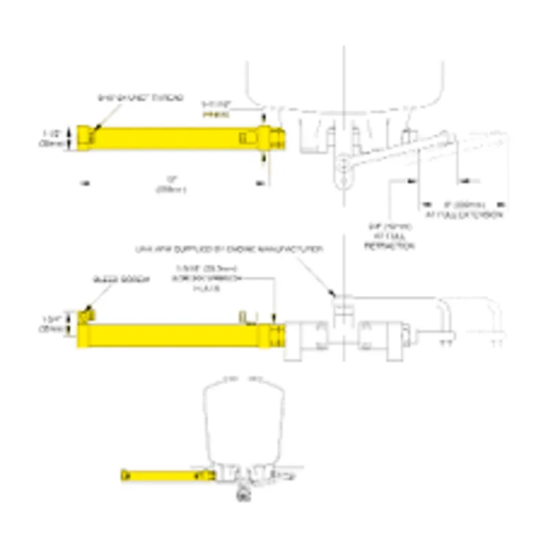 Seastar Hydraulischer Outboard- Steuerung/Seitenmontage