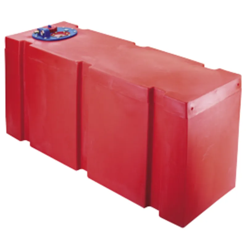 Kunststoff Kraftstoffeinbautank 120l, 950x400x400mm (Lxbxh) mit Flanschplatte