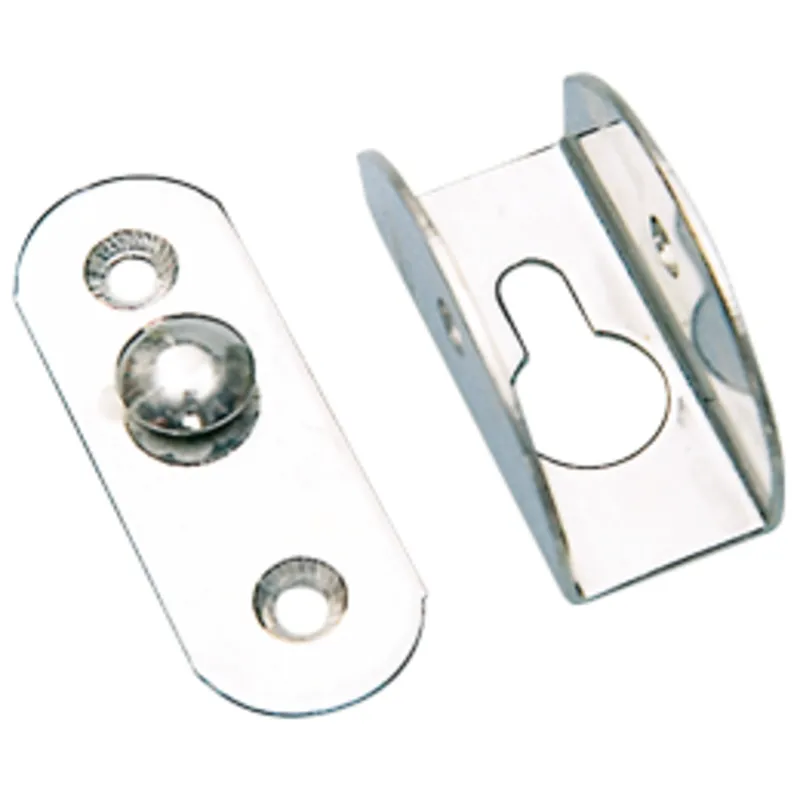 Niro Schnellbefestigungssatz für Badeleiter (Satz Zu 2 Stück), Max. Ø25mm