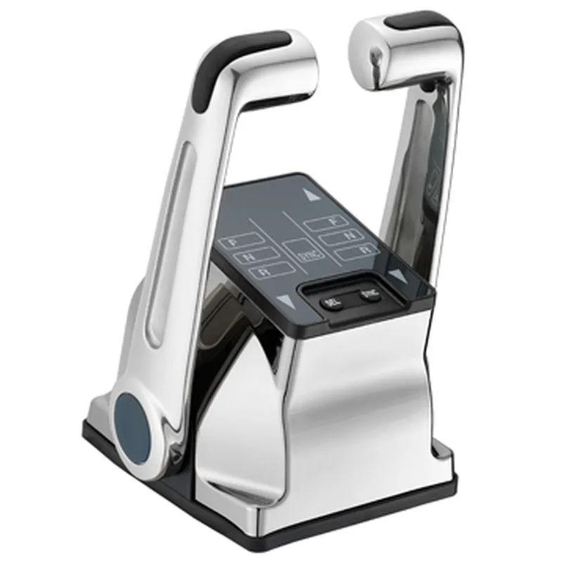 NHK MEC Control Head - Twin (Chrome), No PTT, SST Lever, KEXG (NM2063-00)