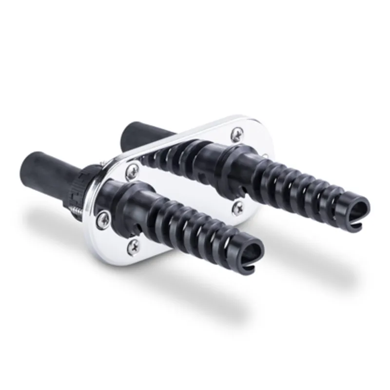 Seastar Schottverschraubung Satz, Doppelte Leitung, Niro 316