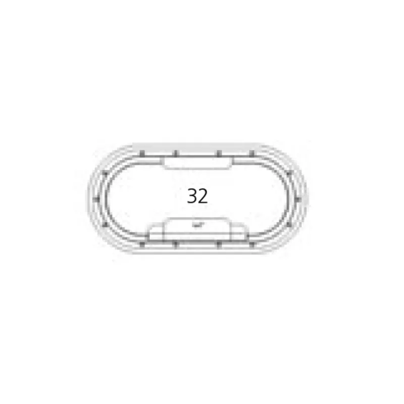 Goïot Fliegengitter für Bull-Auge Modell 'Opal 32'