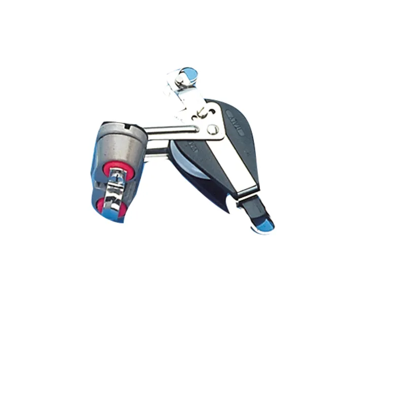 Kunststoff Einscheibenblock (mit Unterbügel & Klemme)