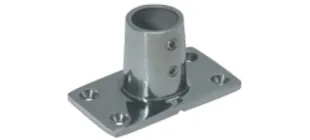 Niro Relingsfuß 90°, Fuß mit geraden Ecken