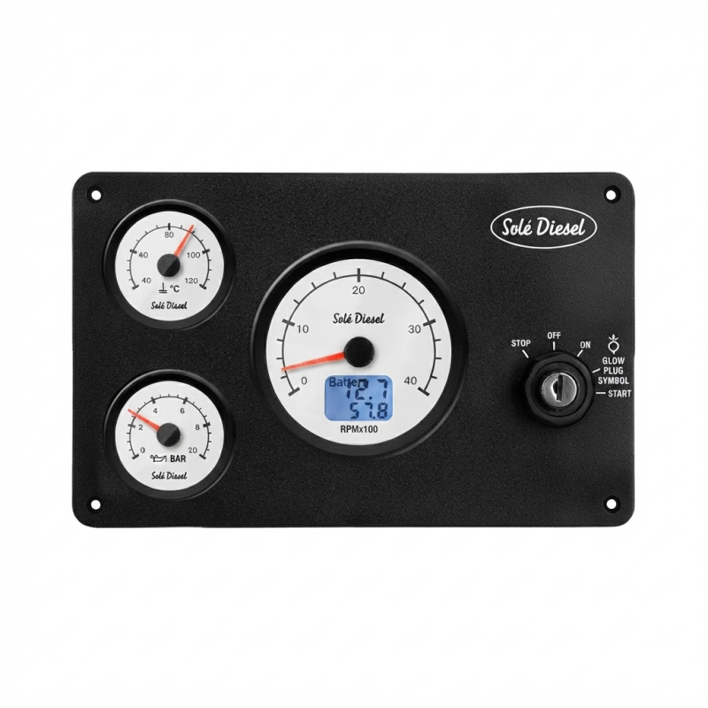 Solé Bedienpanel SSG-30 Mini-17/29 ETS 12V weiss (ersetzt SVT-30 22.60938132R)