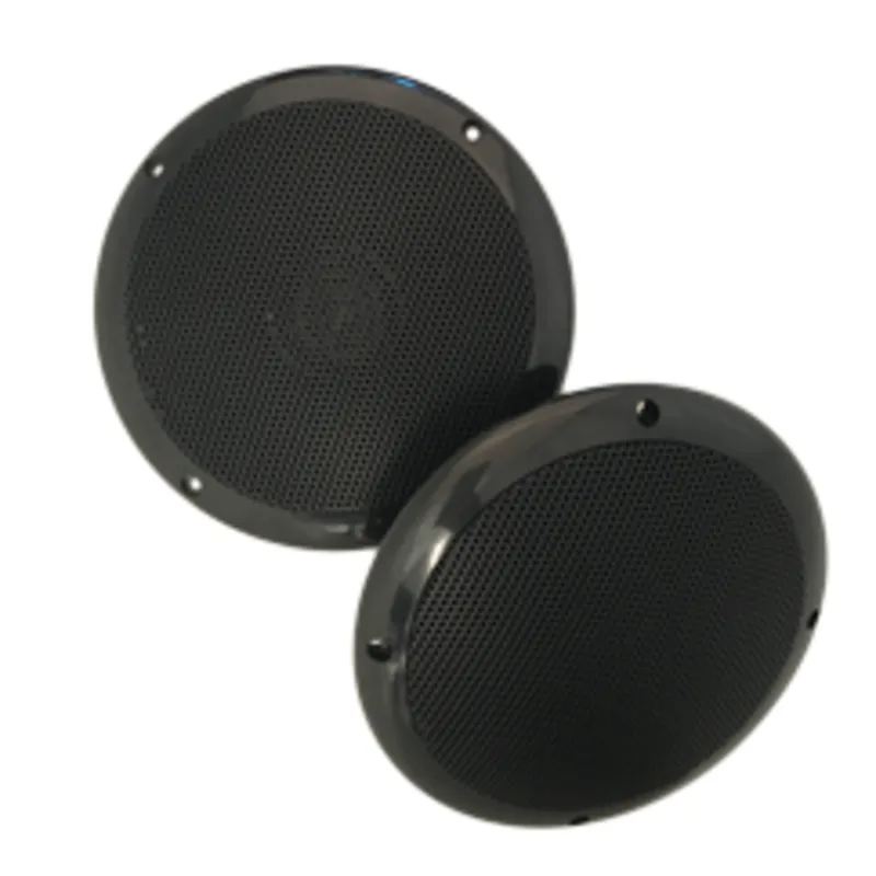Wasserbeständiger Lautsprechersatz, 60w, 2-Weg, Lochmaß Ø120mm, Schwarz
