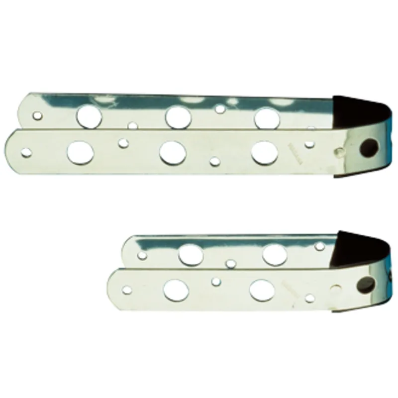 Niro Ruderbeschlag für Zapfen Ø10mm, L=132mm