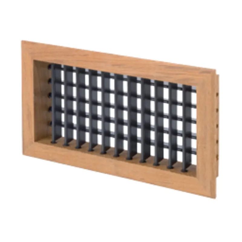 Teak-Luftauslaßgitter, 152x102mm