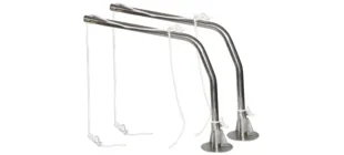 allpa Satz Davits aus Edelstahl