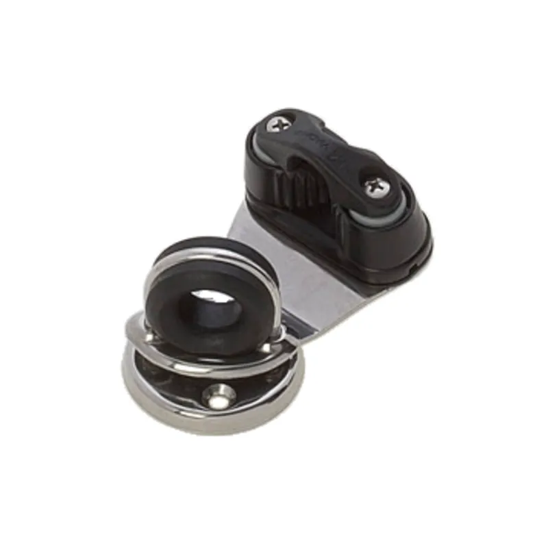 Kunststoff Drehbare Schotklemme mit Leitöse mit Niro Fuß