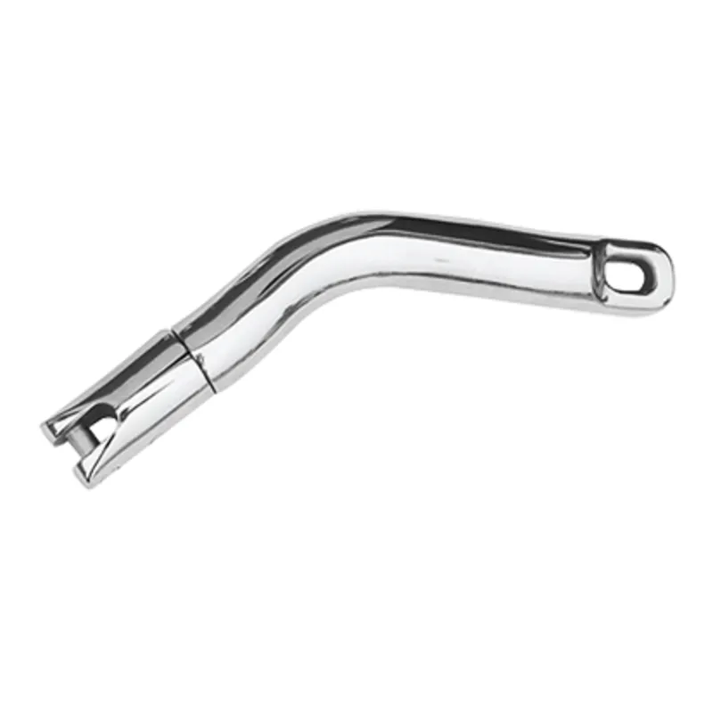 Niro Gebogener Ankerwirbel Modell 'Force', Kette Ø6-8mm (Bruchlast 3000kg)