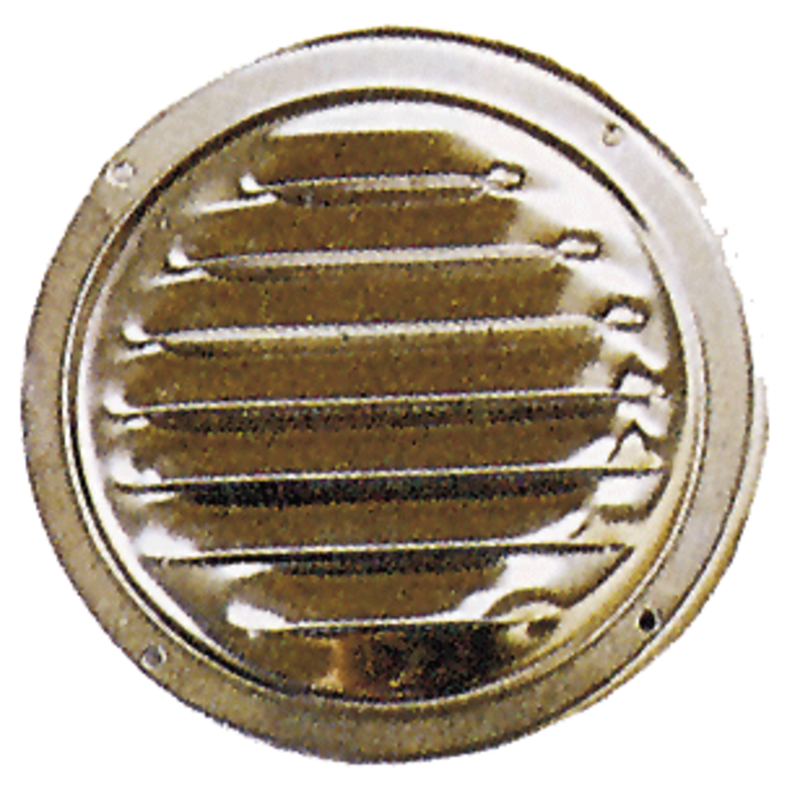 Niro Lüftungblech 'Louvre', Ø102mm