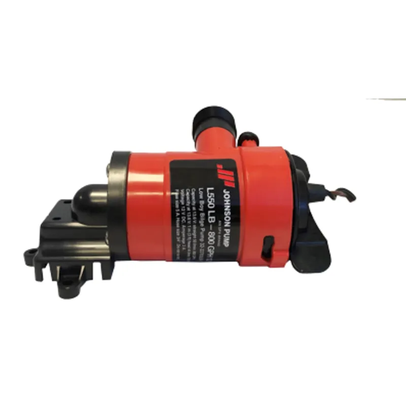Johnson Pump Low Boy Bilgepumpe (Cartridge Typ) L550, 12v/3a, 50l/Min, Schlauchanschluss 3/4"