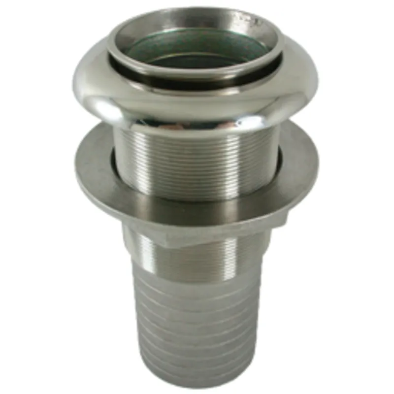 Niro Borddurchlass für Auspuff mit Niro Klappe, Ø38mm