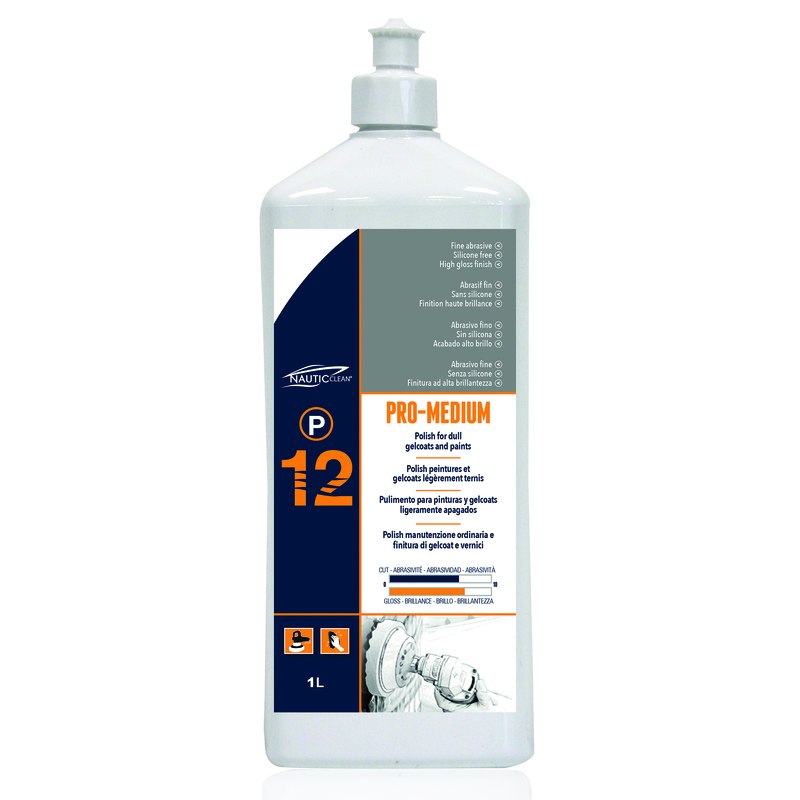 NAUTICclean 12 Profi Politur medium, 1 L
