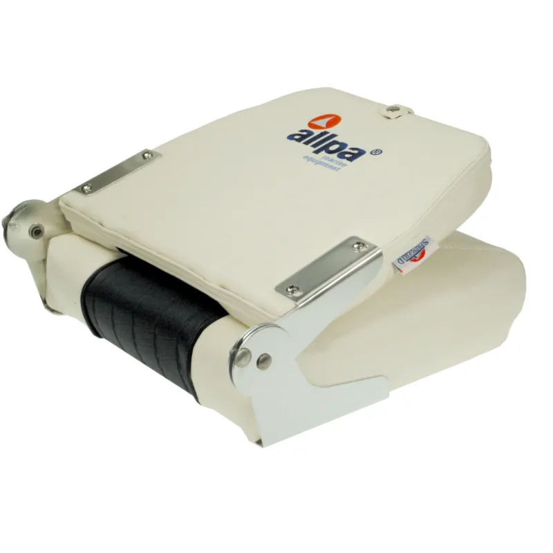 Klappstuhl Modell 'Coach', Weiß