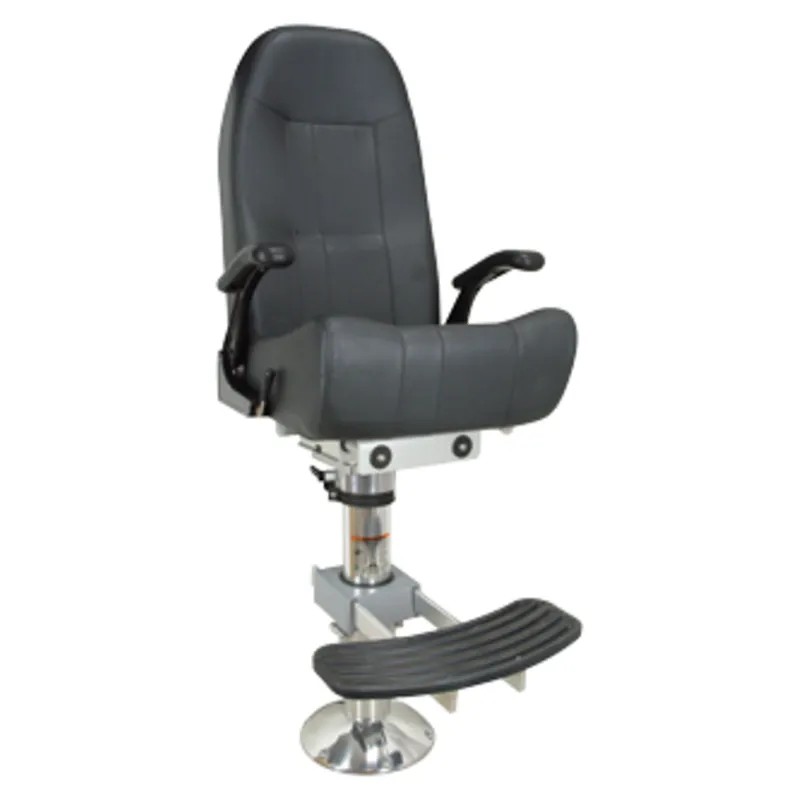 Fahrersitz Modell 'Royal De Luxe', Schwarz, Stuhlbein mit Fester Höhe