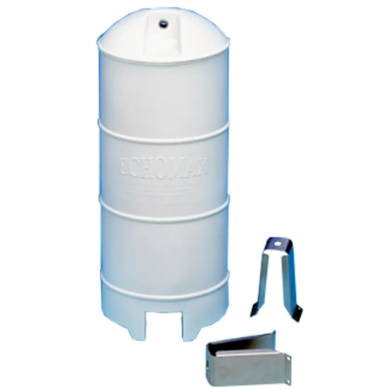 Echomax Em230-Br Radarreflektor mit Niro Mastbügel, Weiß (Wheel Mark)