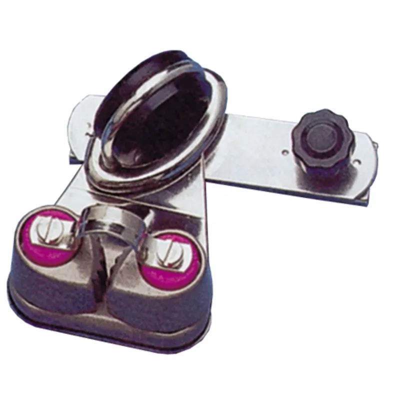 Niro Genua-Schlitten mit Drehbarem Auge & Rasterstift für U-Förmige Leitschiene