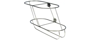 Niro Fenderkorbe, schräges Modell für 2 Fender