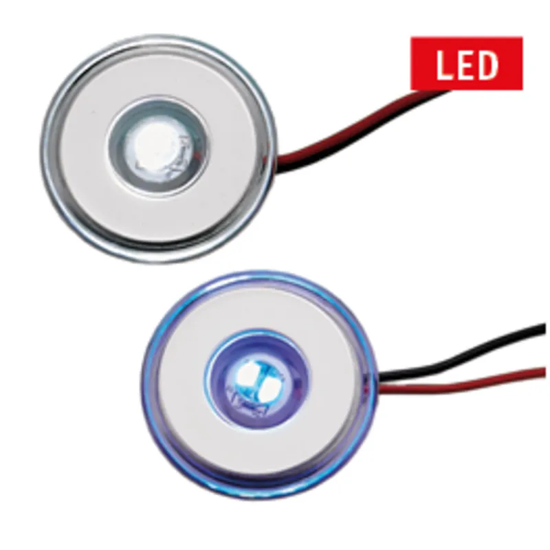 Led Orientierungsleuchte, Weiß, Rund, 2x0.2w Smd 2835 Led, Ø39mm