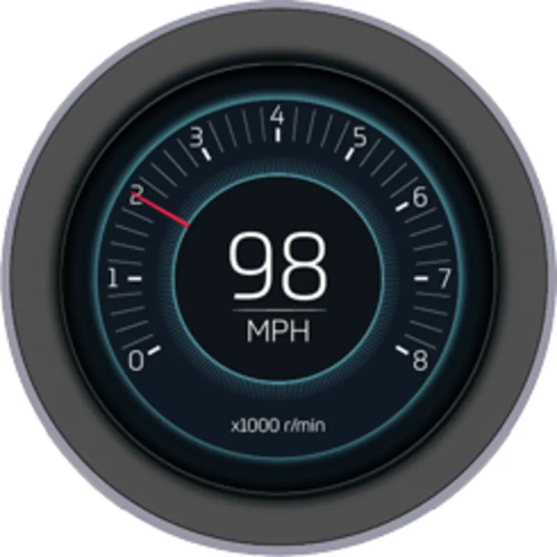 Veethree Uem 3" Round Lcd Touch Screen R3 Universal Engine Monitor