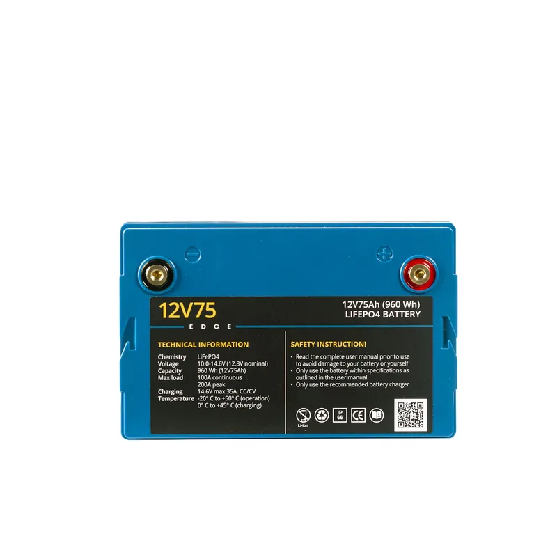 Rebelcell 12V75 EDGE LiFePO4 Batterie (0,96 kWh)