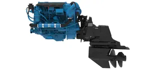 Nanni Schiffsdieselmotor mit Z-Antrieb