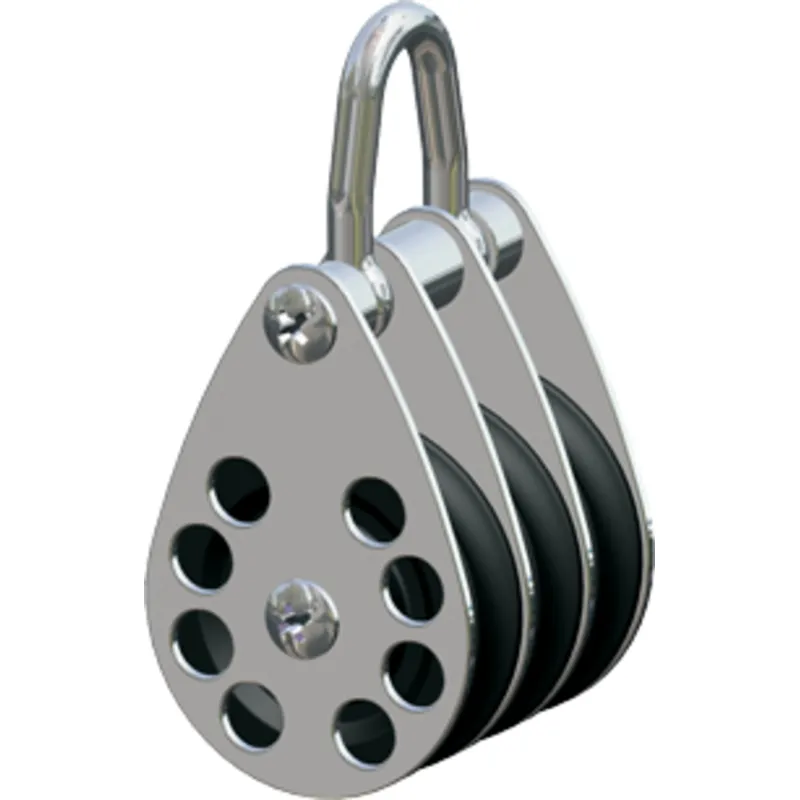 Antal Niro 316 Blöcke Serie 65, Kugelgelagert, Triple Blöcke