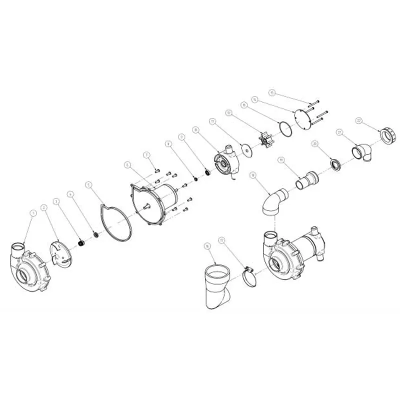 Holz-Sitz und Deckel für Hand- & E-Toilette Standard Schüssel, Laguna, Weiß
