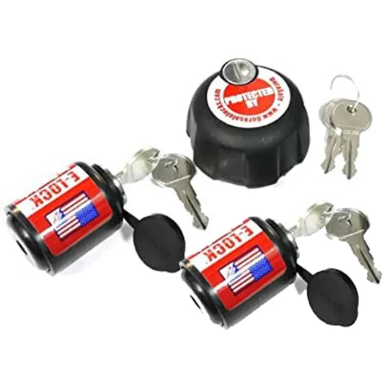 DuraSafe Combo EL7-2 | 2 Stück E-LOCK® und Swivel Mount Lock für RAM Mount D und E Kugel