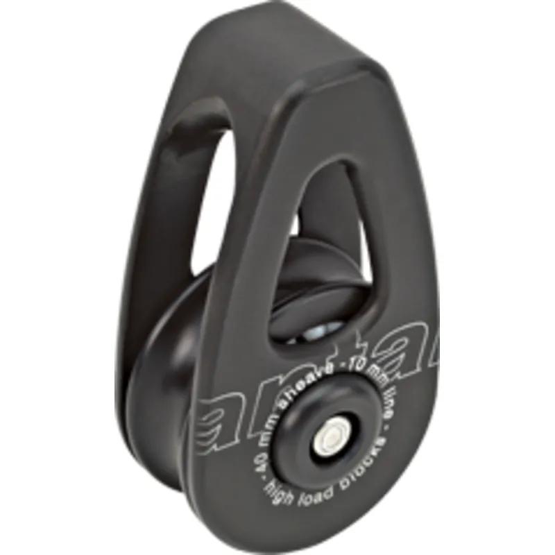 Antal Aluminium High Load Block, Leine Ø10-12mm, D=55mm, H=91mm, Arbeitslast 2400kg