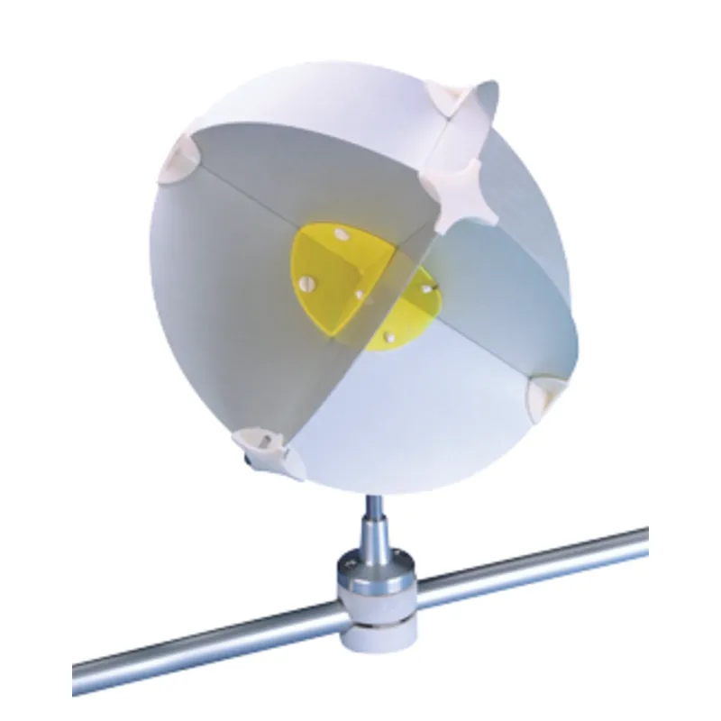 Aluminium Klampe Radarreflektor 'Navy Star' für Seereling, Ø22-28mm