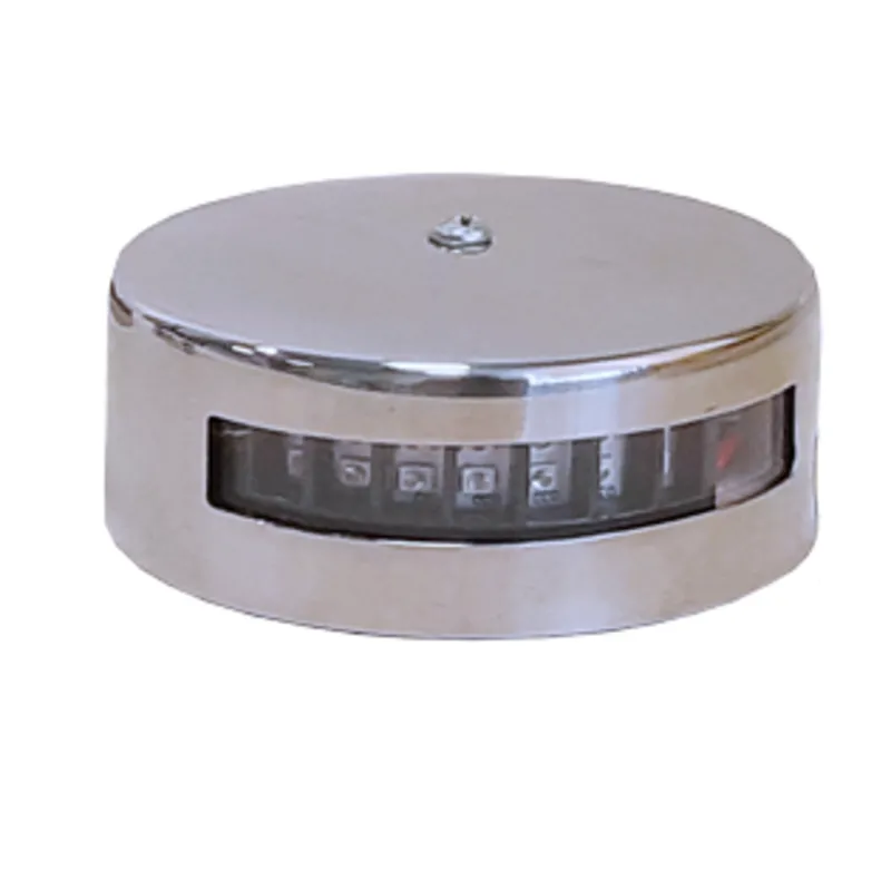 Led Positionslaterne, Poliertes Niro 304 Gehäuse; 10-30v; Grün, 112.5°