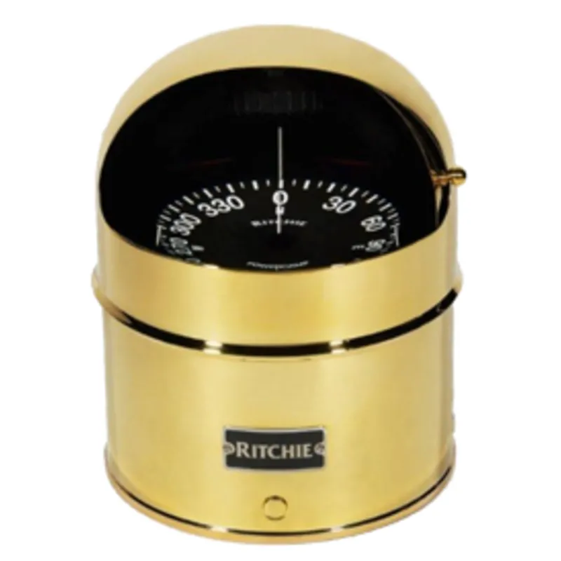 Ritchie Kompass 'Globemaster D-515-X', 12/24/32v, Aufbau, Ø127mm/2 Of 5°, Messing (Motor)